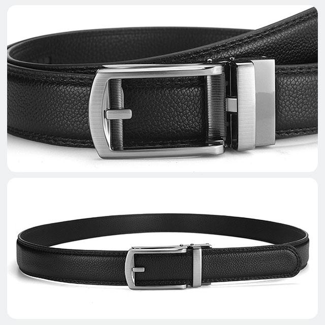 ベルト メンズ 本革 穴なし オートロック式 レザー カジュアル 無段階 穴なし 穴無し 大きいサイズ 紳士 ロング レザー ベルト 革 父 夫 プレゼント 社会人 学生 |  | 14