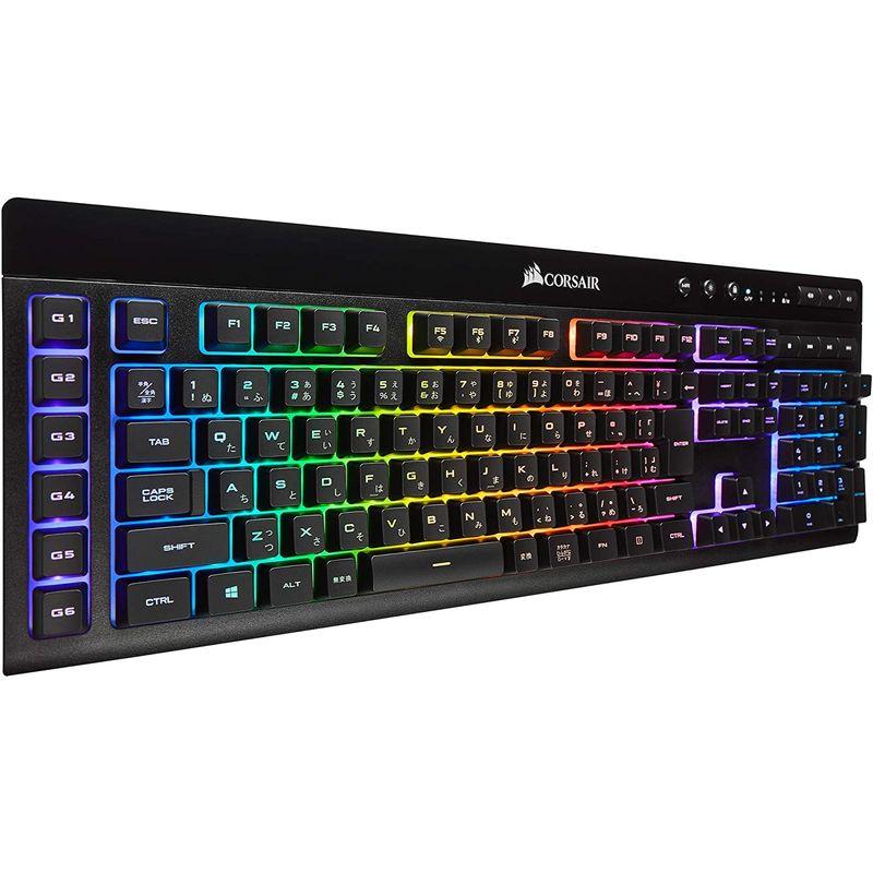 Corsair K57 RGB WIRELESS 日本語配列 ゲーミングキーボード Bluetooth 無線 有線 対応 KB481 CH- Corsair K57 RGB WIRELESS 日本語配列 ゲーミングキーボード Bluetooth 無線 有線 対応 KB481 CH