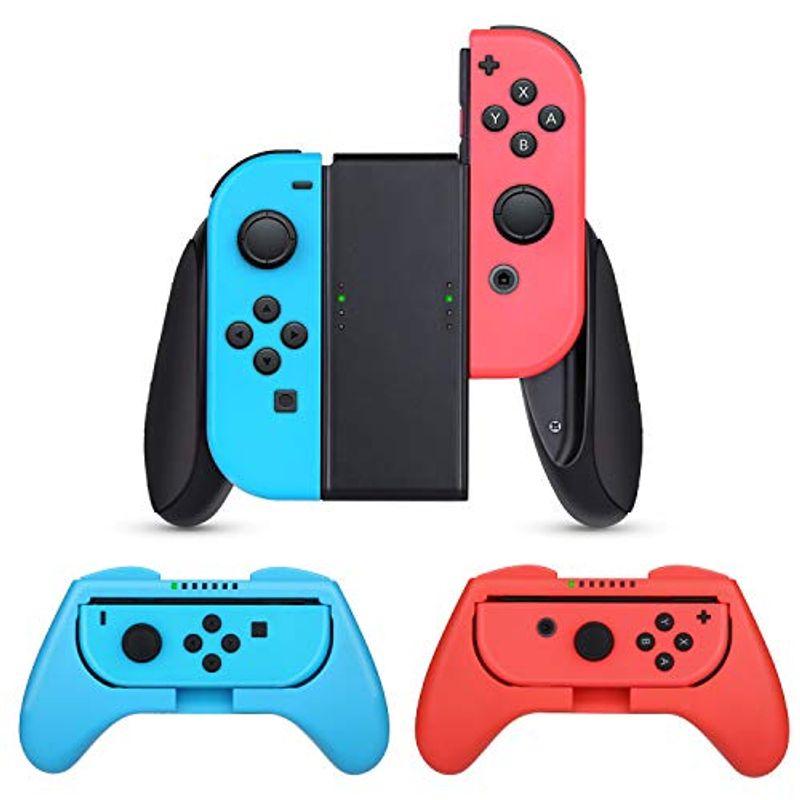Nintendo switch ハンドル 3個セット おまけ付 Joy 新作通販 コントローラー HeysTop ニンテンドースイッチ