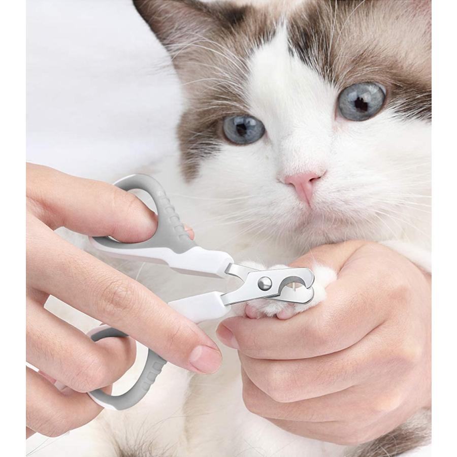 メーカー直送 Caseeto 猫用爪切り ネコ用品 キャット爪切り 小動物の爪ケア カーブ刃先 滑り止めハンドル 小型犬 猫専用 トリミン Dprd Jatimprov Go Id