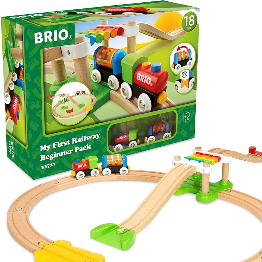 Brio ブリオ レールウェイ マイファースト ビギナーセット 木製レール おもちゃ