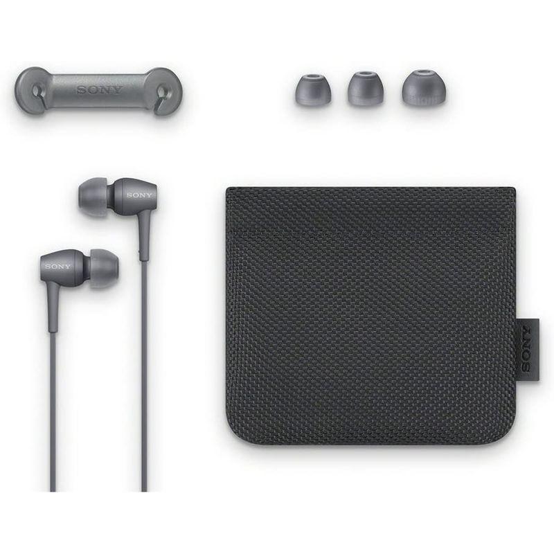 ソニー イヤホン h.ear in 2 IER-H500A : ハイレゾ対応 カナル型 リモコン・マイク付き 2017年モデル グレイッシュ ソニー イヤホン ear in IER H500A ハイレゾ対応 カナル型 リモコン マイク付き 2017年モデル グレイッシュ