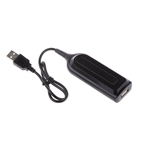 ノーブランド品 高速 耐久性 4ポート USBハブ USB2.0スプリッタアダプタ ケーブルコネクタ