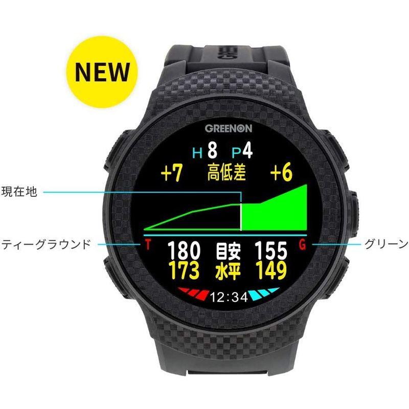 GreenOn(グリーンオン) ゴルフウォッチ ザ・ゴルフウォッチA1-II ユニセックス G017 GreenOn グリーンオン ゴルフウォッチ ザ ゴルフウォッチA1 II ユニセックス G017