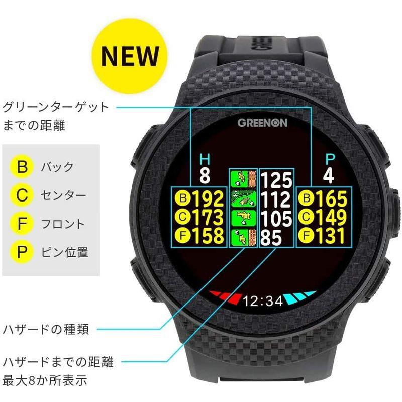 GreenOn(グリーンオン) ゴルフウォッチ ザ・ゴルフウォッチA1-II ユニセックス G017 GreenOn グリーンオン ゴルフウォッチ ザ ゴルフウォッチA1 II ユニセックス G017