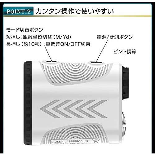 【新品】 ショットナビ Laser Sniper X1 Fit(レーザー スナイパー) レーザー距離計測器/shot navi (ホワイト) 【E2544015958】(14880円)