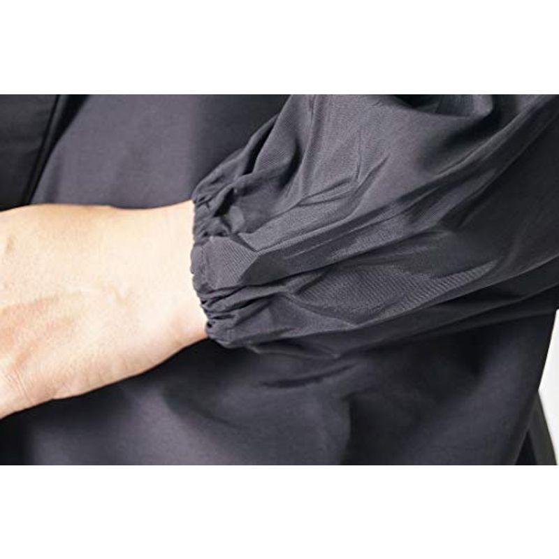 中古品 作務衣 メンズ 日本製 撥水加工 ゴム口 高機能作務衣 5035 (Ｌ， 濃紺) 【2636270043】(15420円)