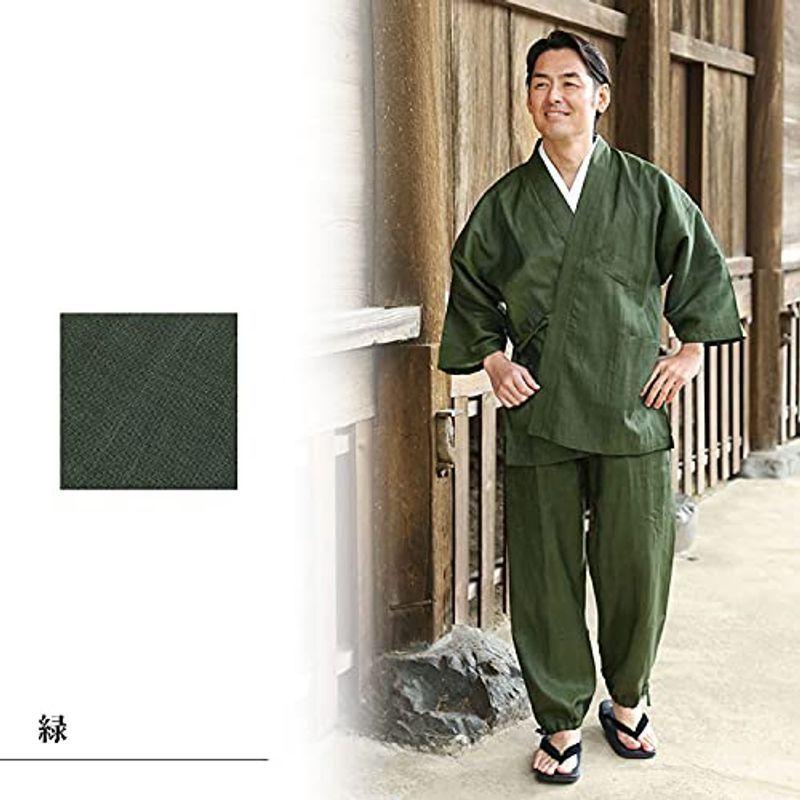 【日本未発売】 作務衣の専門館日本製遠州本麻作務衣 夏服 春服 通年用 和服 和装 男性用 メンズ 大人用 (M， 灰) 【BCD7133845666】(25700円)