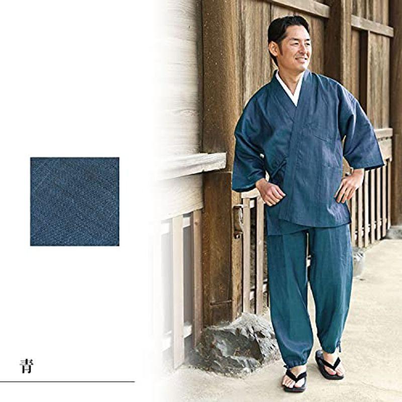 【日本未発売】 作務衣の専門館日本製遠州本麻作務衣 夏服 春服 通年用 和服 和装 男性用 メンズ 大人用 (M， 灰) 【BCD7133845666】(25700円)