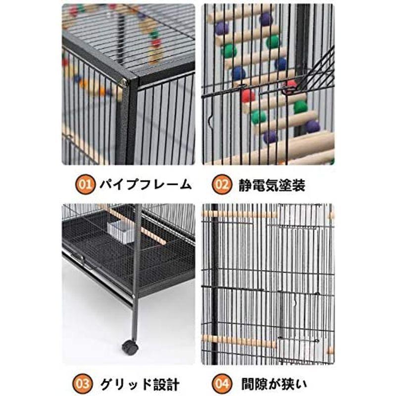 Aeon hum 鳥ケージ 鳥かご バードゲージ 大型 豪華ケージ 大きい 複数飼い インコ オウムケージ オカメ セキセイ ボタン 文鳥 Aeon hum 鳥ケージ 鳥かご バードゲージ 大型 豪華ケージ 大きい 複数飼い インコ オウムケージ オカメ セキセイ ボタン 文鳥