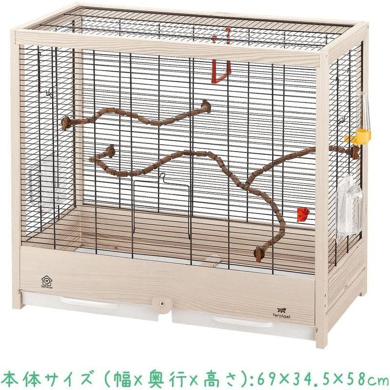 ファープラスト 鳥かご ジュリエッタ 5 ブラック 小型鳥用 ファープラスト 鳥かご ジュリエッタ ブラック 小型鳥用