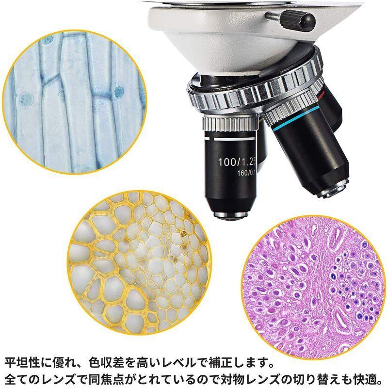 SWIFT 双眼 両眼タイプ生物顕微鏡 最大2500X拡大、ジーデントップ式30度傾斜両眼鏡筒、ＬＥＤ光源 研究用、実験用生物顕微鏡、広視野 SWIFT 双眼 両眼タイプ生物顕微鏡 最大2500X拡大 ジーデントップ式30度傾斜両眼鏡筒 ＬＥＤ光源 研究用 実験用生物顕微鏡 広視野