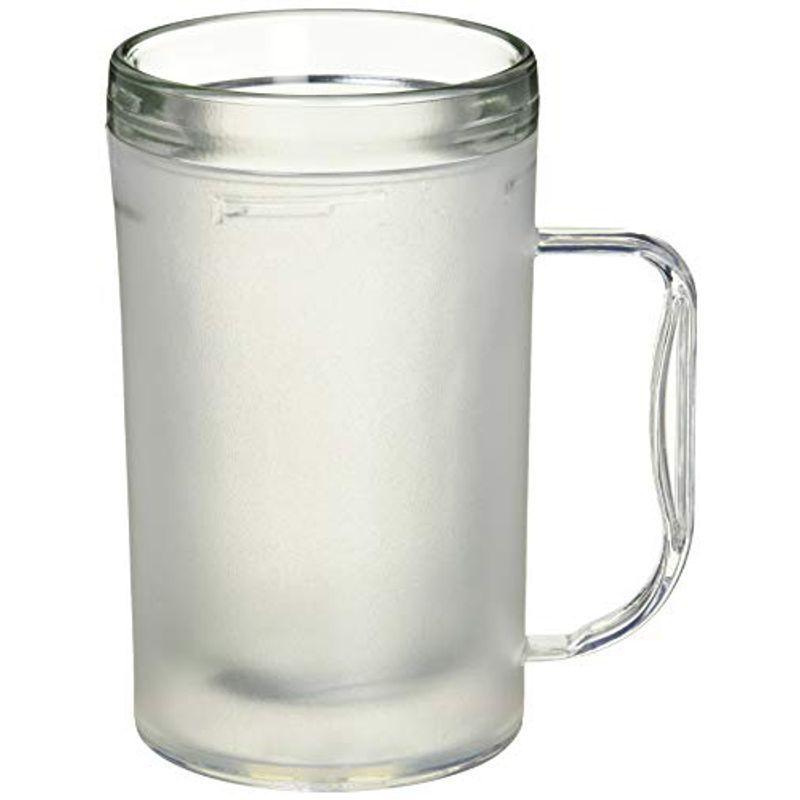 リマーク(Remark) ビールグラス 〔アイスビアジョッキ〕 400ml (冷凍冷却2重構造)