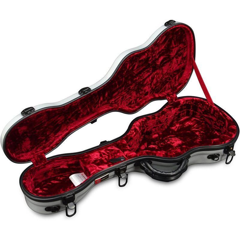 CROSSROCK (クロスロック) CRF1000SU Silver ファイバーグラス製 ソプラノウクレレ用ハードケース シルバーカラー CROSSROCK クロスロック CRF1000SU Silver ファイバーグラス製 ソプラノウクレレ用ハードケース シルバーカラー