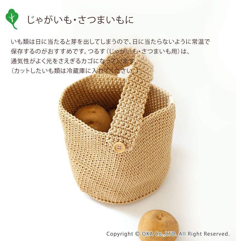 返品 交換対象商品 オカ Plys ベジマジ つるすじゃがいも さつまいも用 ベージュ 約30cm 16cm 16cm 野菜ストッカー 野菜収納 Megjc Gov Jm