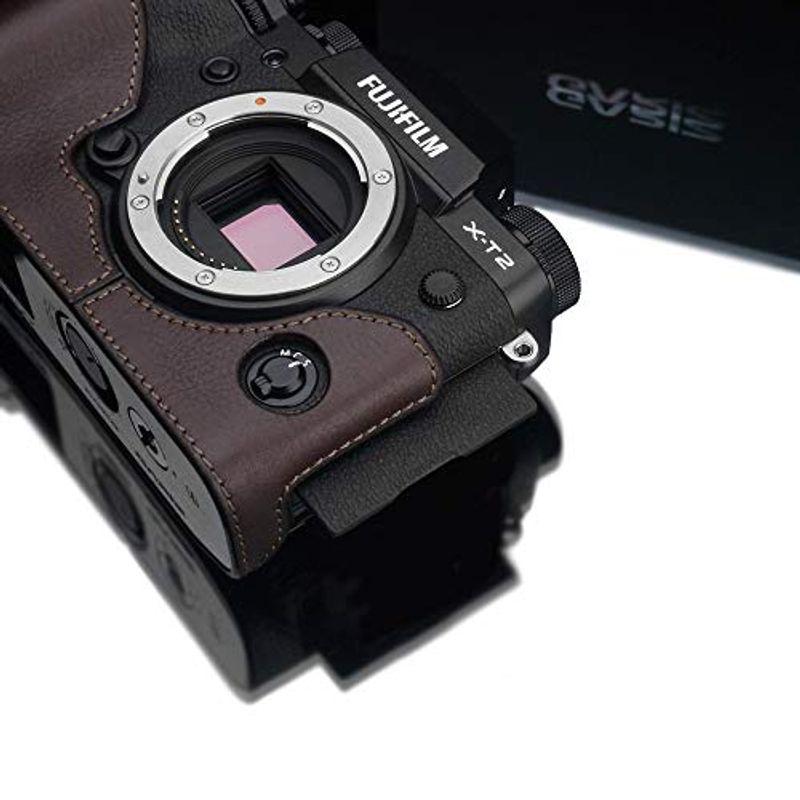 GARIZ FUJIFILM X-T3/X-T2 兼用 本革カメラケース XS-CHXT3BR ブラウン GARIZ FUJIFILM T3/X T2 兼用 本革カメラケース XS CHXT3BR ブラウン