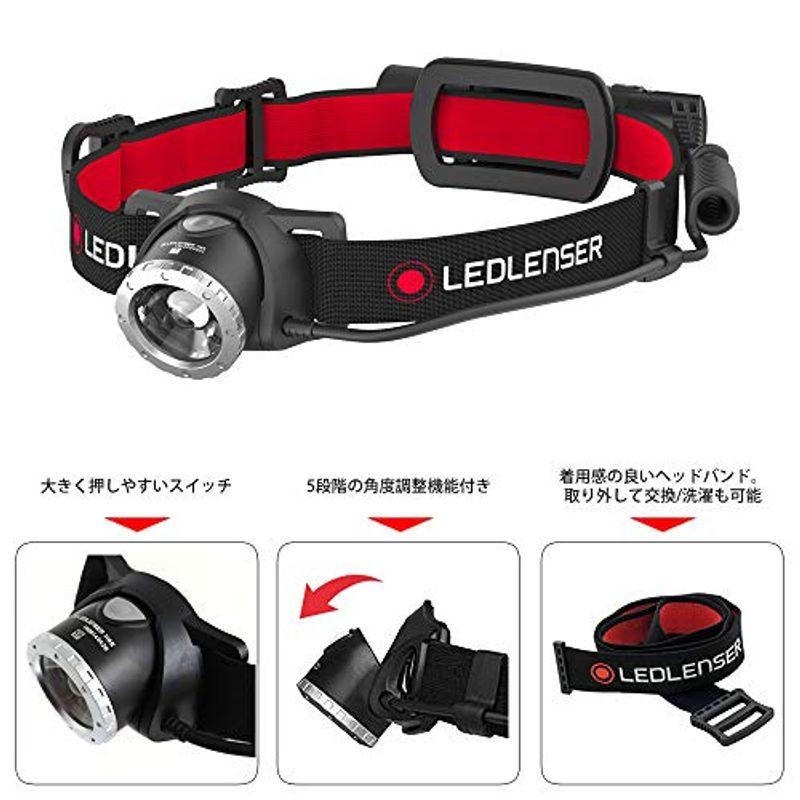 Ledlenser(レッドレンザー) H8R LEDヘッドライト USB充電式 日本正規品
