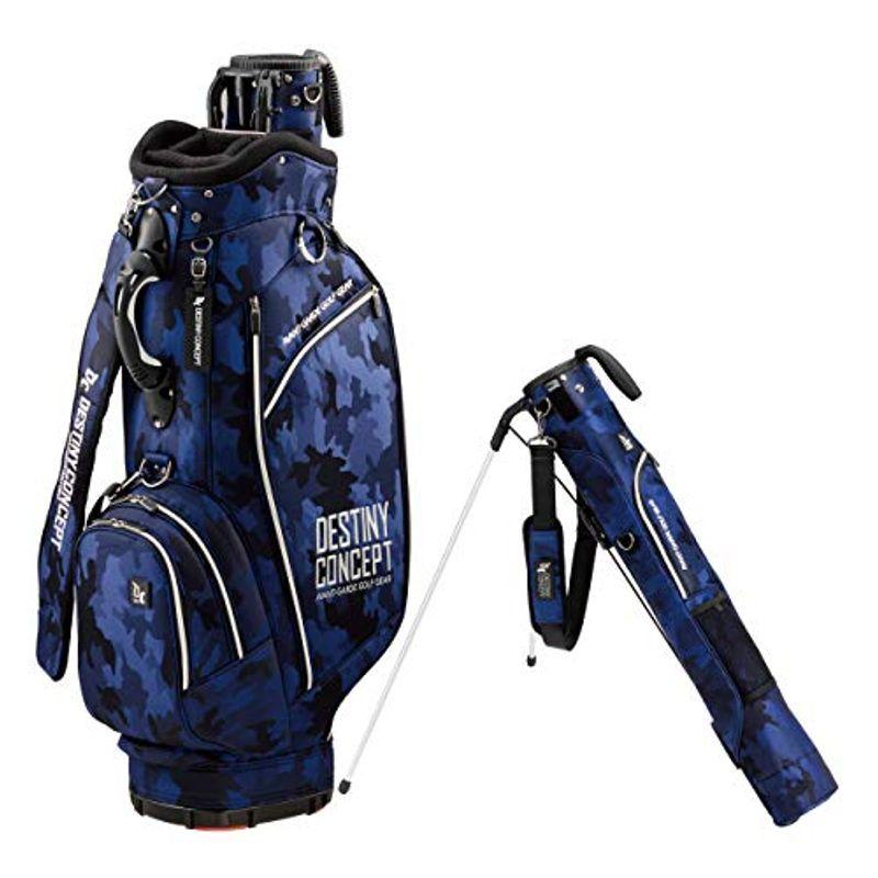 【新品同様 / 希少】 ディスティニーコンセプトDESTINY CONCEPT デュアル キャディバッグ DC303CB-DUAL セルフスタンドクラブケース 内蔵 【3041692552】(17792円)