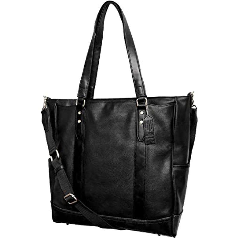 新品未使用！ 《イーフ》 トートバッグ ビジネストートバッグ ビジネスバッグ メンズ レディース 通勤 通学 大容量 自立型 PC収納 EA1 (ブラック 【1621534509】(9485円)