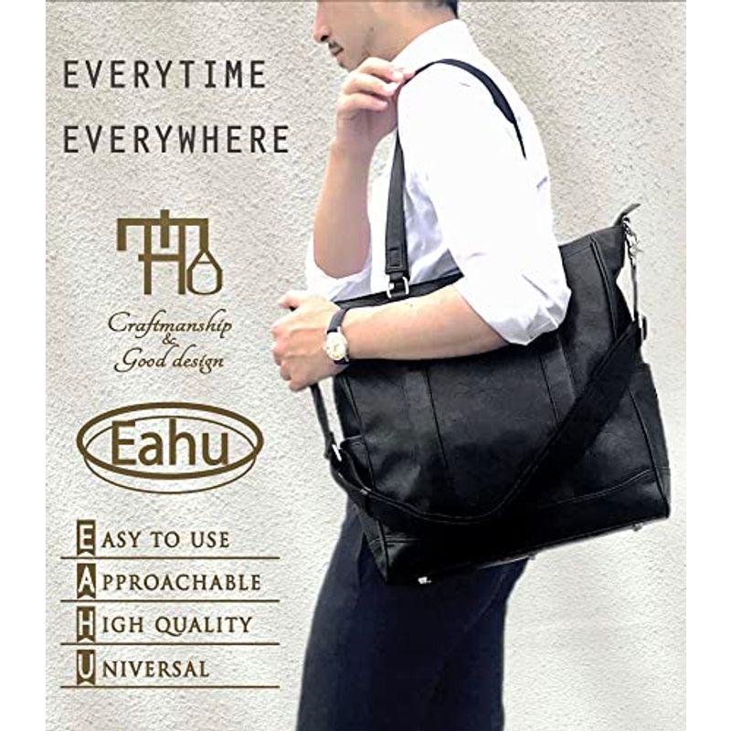 新品未使用！ 《イーフ》 トートバッグ ビジネストートバッグ ビジネスバッグ メンズ レディース 通勤 通学 大容量 自立型 PC収納 EA1 (ブラック 【1621534509】(9485円)