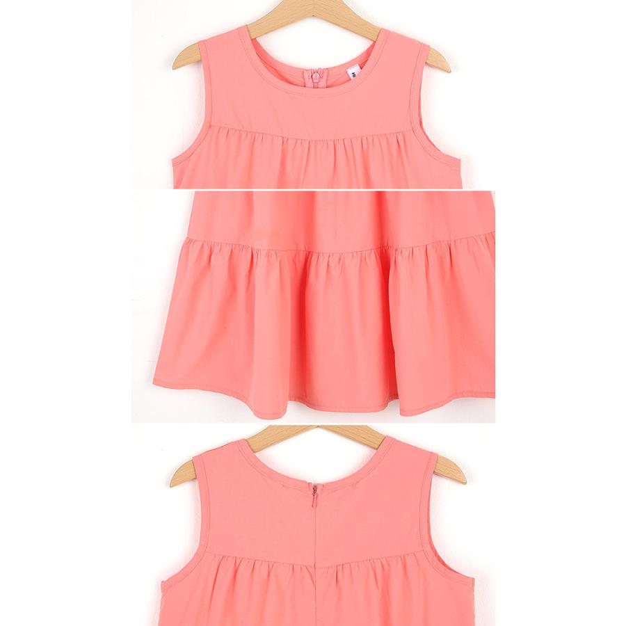 Miniroi ミニロイ ワンピース 韓国子供服 女の子 かわいい ノースリーブ ティアードスカート 夏 キッズ ゆうパケット送料無料 郵3 Ad 454 Ad 454 Uricca ウリッカ By Raspberry 通販 Yahoo ショッピング