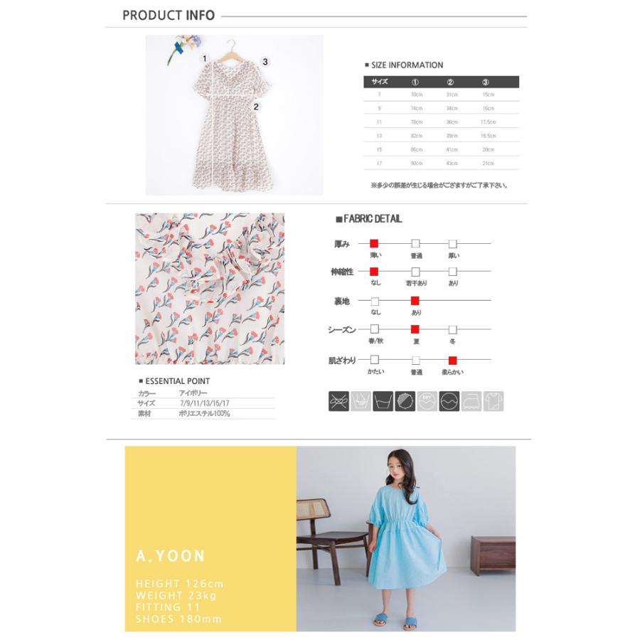 Miniroi ミニロイ ワンピース 韓国子供服 女の子 小花柄ワンピース フレア 夏 かわいい ドレス フリル きれい ゆうパケット送料無料 郵2 Ad 552 Ad 552 Uricca ウリッカ By Raspberry 通販 Yahoo ショッピング