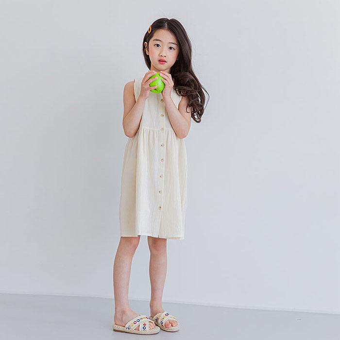 Miniroi ミニロイ ワンピース 韓国子供服 女の子 前ボタン コットン100 ノースリーブ 涼しい かわいい 夏 ゆうパケット送料無料 郵3 Ad 697 Ad 697 Uricca ウリッカ By Raspberry 通販 Yahoo ショッピング