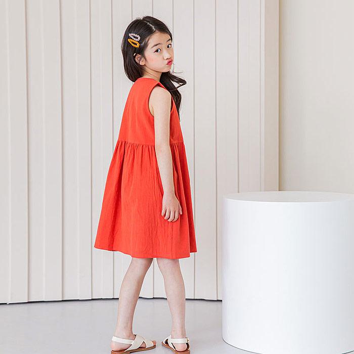 Miniroi ミニロイ ワンピース 韓国子供服 女の子 前ボタン コットン100 ノースリーブ 涼しい かわいい 夏 ゆうパケット送料無料 郵3 Ad 697 Ad 697 Uricca ウリッカ By Raspberry 通販 Yahoo ショッピング