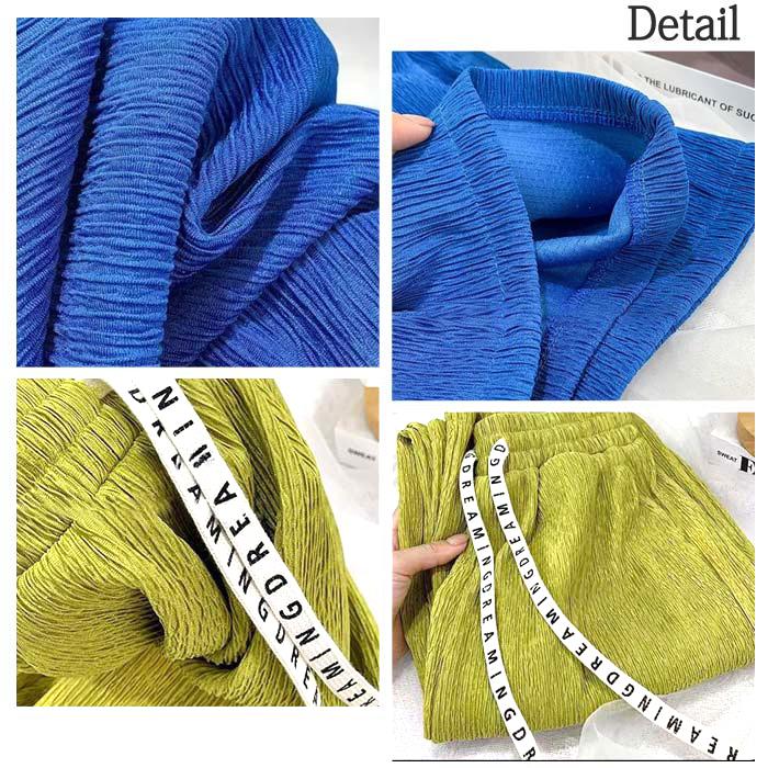 795円 クーポンで！ パンツ ワイドパンツ レディース 秋 冬 白 黒 おしゃれ かわいい 30代 40代 50代 ジャガードパンツ ボトムス エンボス [郵2]^b242^ | uricca | 27