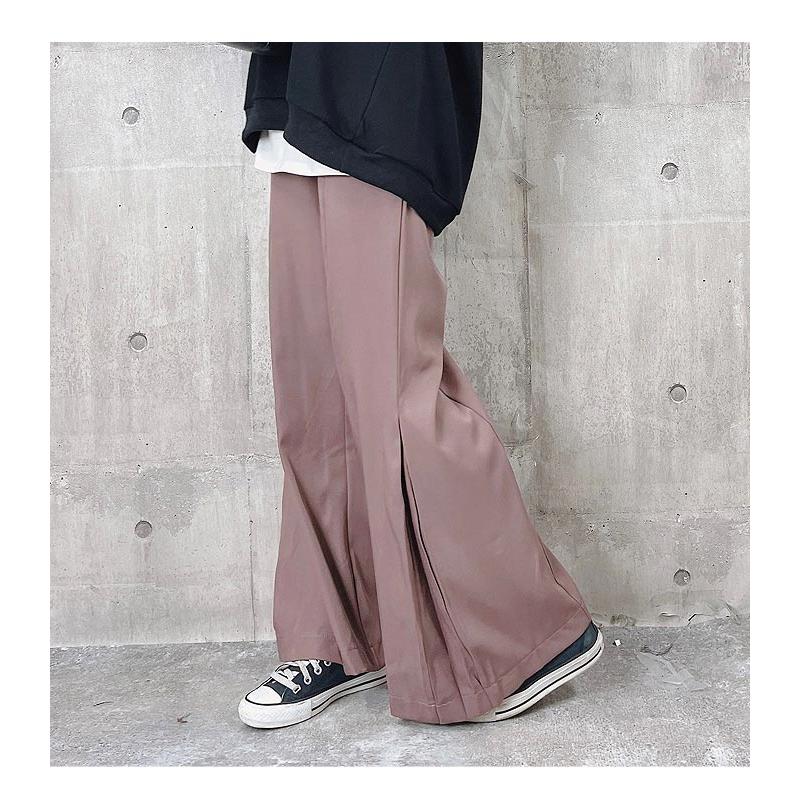 1596円 クーポンで！ パンツ ロング レディース フレアパンツ 黒 白 春 おしゃれ かわいい 30代 40代 50代 無地 ボトムス ベルボトム [郵3]^b313^ | uricca | 18