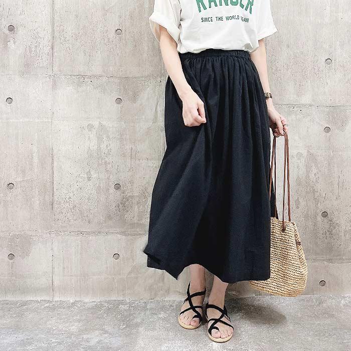 uricca 「1116円 限定クーポンで」 フレアスカート レディース