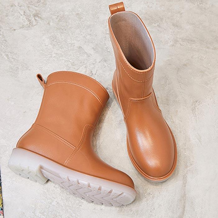 レインブーツ ブーツ レディース レインシューズ 春 夏 秋 冬 黒 おしゃれ ショート 防水 長靴 雨 雨具 通勤 (送料無料) ^bm1070^ | uricca | 17