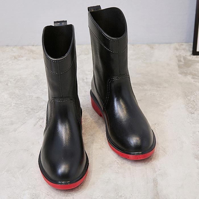 レインブーツ ブーツ レディース レインシューズ 春 夏 秋 冬 黒 おしゃれ ショート 防水 長靴 雨 雨具 通勤 (送料無料) ^bm1070^ | uricca | 20