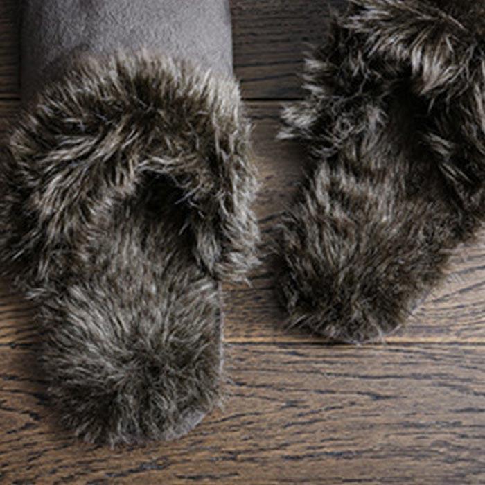 ルームシューズ メンズ ムートンスリッパ レディース 室内履き 防寒 暖かい 冷え防止 あったか 男女兼用 (送料無料)^bm1111^ | uricca | 05