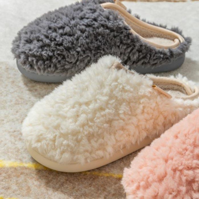 ルームシューズ ムートンスリッパ レディース 防寒 暖かい 冷え防止 あったか ボア男女兼用 (送料無料)^bm1116^ | uricca | 07