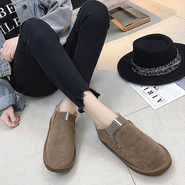 ムートンブーツ スリッポン レディース ボアシューズ 内ボア ファー ぺたんこ フラット 歩きやすい靴 Bo 621 Bo 621 Uricca ウリッカ By Raspberry 通販 Yahoo ショッピング