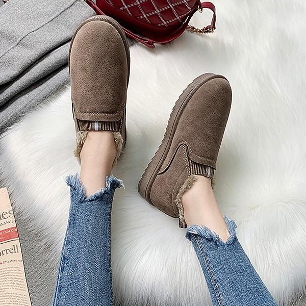 ムートンブーツ スリッポン レディース ボアシューズ 内ボア ファー ぺたんこ フラット 歩きやすい靴 Bo 621 Bo 621 Uricca ウリッカ By Raspberry 通販 Yahoo ショッピング