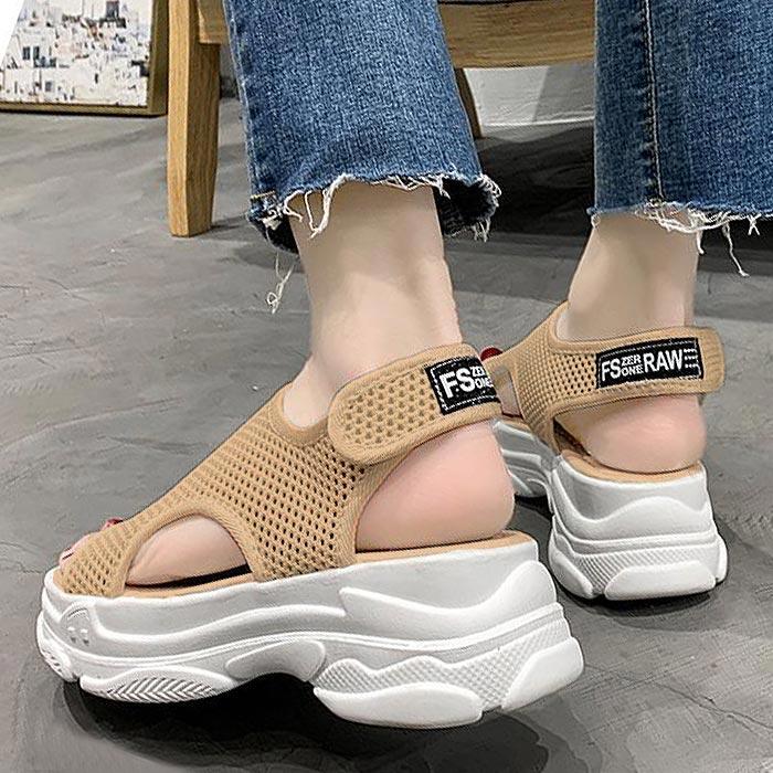 uricca 1695円 クーポンで！ サンダル レディース 厚底 シューズ 春 夏