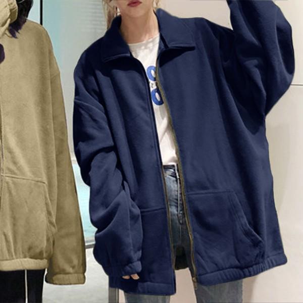 フリース ジャンパー レディース 冬 秋 長袖 ボア 大きいサイズ 体型カバー かわいい もこもこ ゆったり 羽織 アウター Jk107 Jk107 Uricca ウリッカ By Raspberry 通販 Yahoo ショッピング