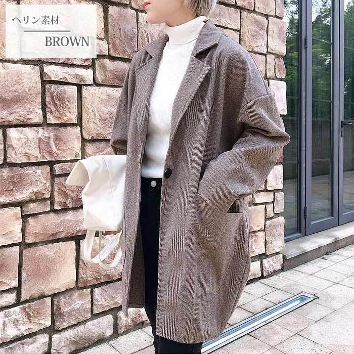 コート 軽い レディース 韓国 ラシャコート アウター 裏起毛 カジュアル ゆったり大きめ Jk108 Jk108 Uricca ウリッカ By Raspberry 通販 Yahoo ショッピング