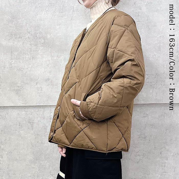 ☆美品☆フランシュリッペ　ショートコート　裏地キルティング中綿　千鳥格子柄　ネコ フランシュリッペ スノードーム柄 キルティングコート ショート