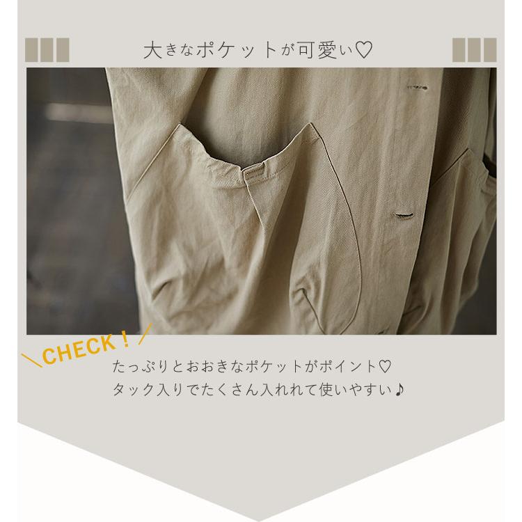 トレンチコート レディース アウター ロング フード付き きれいめ オーバーサイズ 大きいサイズ [郵3]^jk164^ | uricca | 08