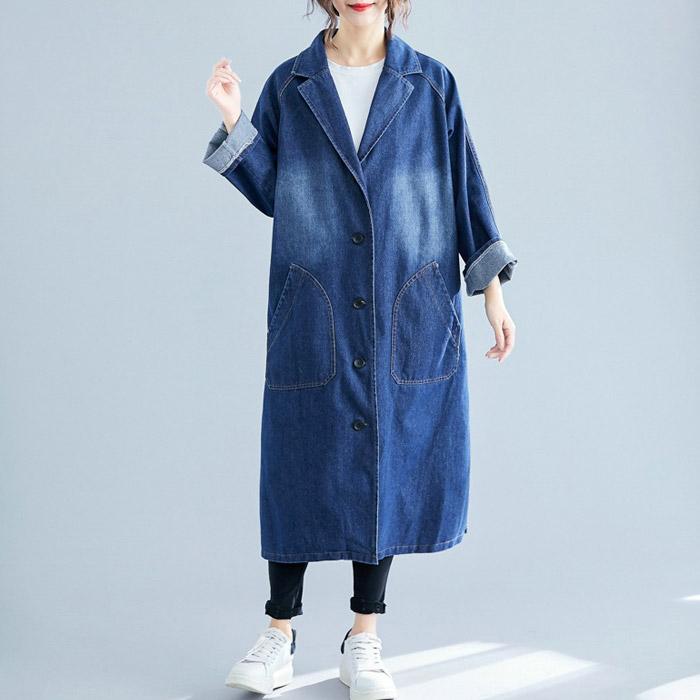 美しい - PORTVEL ロングデニムコート - 本物 値段:14847円 - ブランド