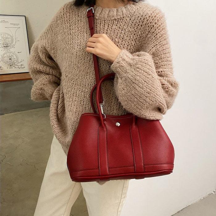 ショルダーバッグ ハンドバッグ 2way レディース 斜めがけ トートバッグ かばん 通勤 ビジネス 通学 大容量 黒 白 ^ka-190^ | uricca | 15