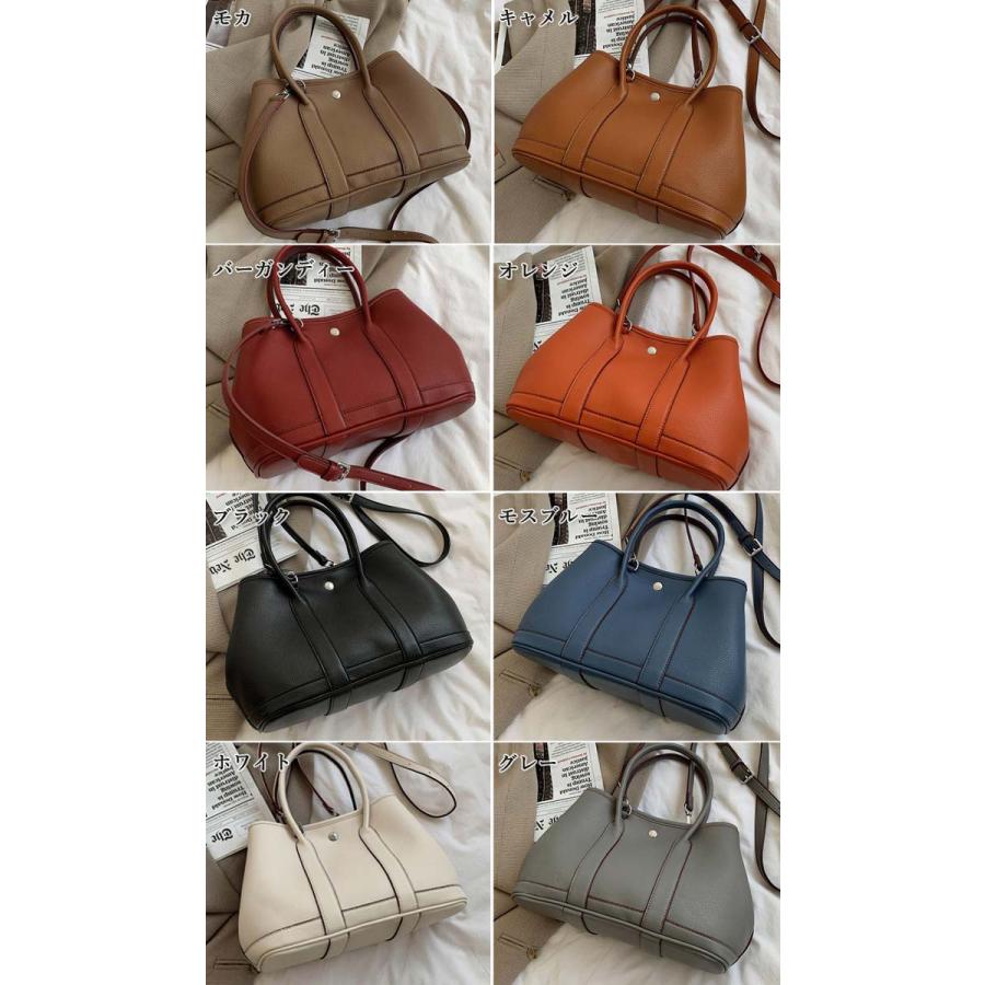 ショルダーバッグ ハンドバッグ 2way レディース 斜めがけ トートバッグ かばん 通勤 ビジネス 通学 大容量 黒 白 ^ka-190^ | uricca | 07