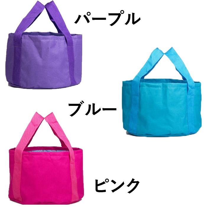 バケツ 携帯バケツ 折りたたみ式 防水 アウトドア 防災 旅行 軽量 コンパクト 足湯 収納袋付き [郵1.5]^msz74^ | uricca | 13