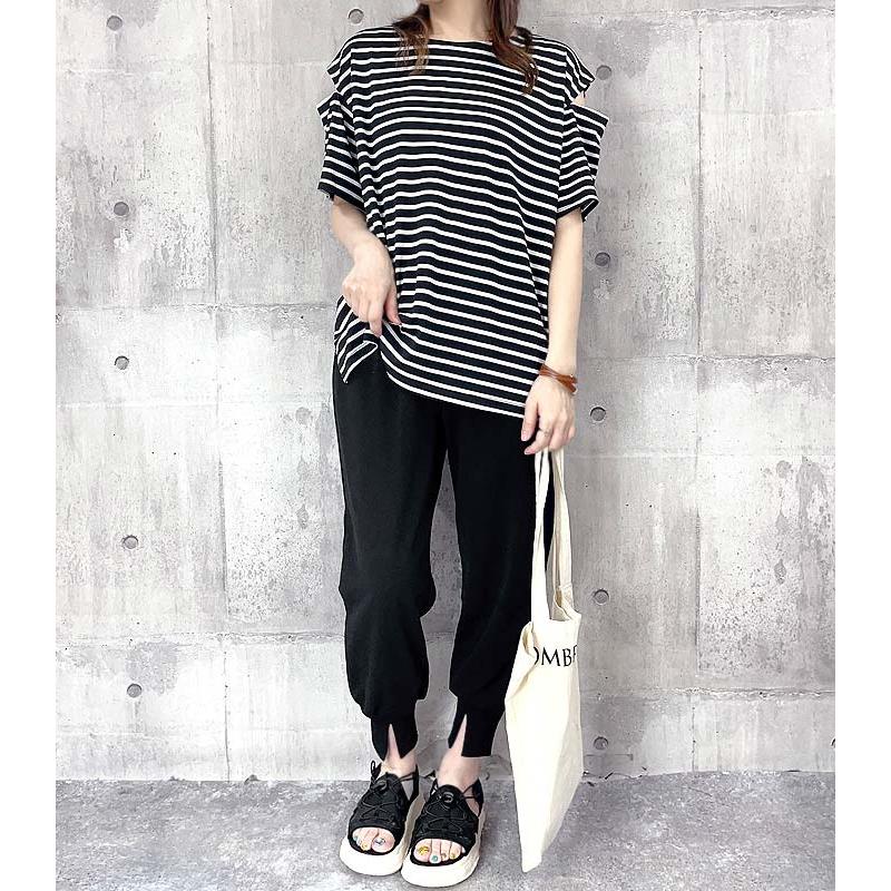 uricca 1156円 クーポンで！ Tシャツ レディース トップス 春 夏 白 黒