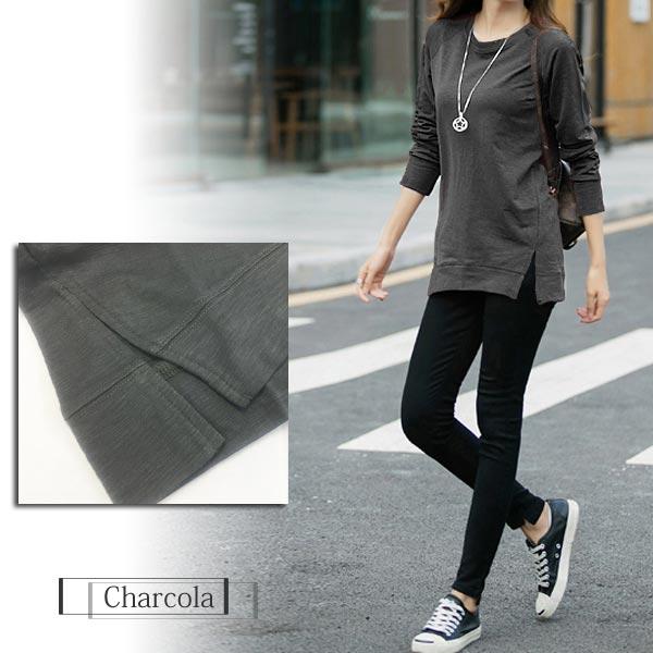 1476円 クーポンで！ Tシャツ レディース トップス ロンT 長袖 春 秋 冬 黒 白 おしゃれ かわいい 30代 40代 50代 大きいサイズ [郵2]^t592^ | uricca | 17