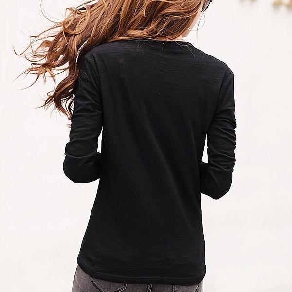 カットソー レディース 春 スキッパー トップス ボタン かわいい 長袖 Tシャツ 送料無料 郵2 T596 990 T596 Uricca ウリッカ By Raspberry 通販 Yahoo ショッピング