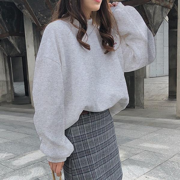 トレーナー 裏起毛 レディース おしゃれ 安い 大きめ 韓国 トップス 長袖 T598 T598 Uricca ウリッカ By Raspberry 通販 Yahoo ショッピング